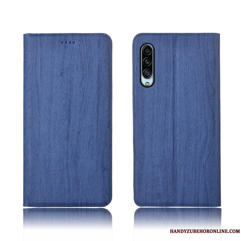 Etui Samsung Galaxy A90 5g Tasker Ny Anti-fald, Cover Samsung Galaxy A90 5g Læder Tree Mønster