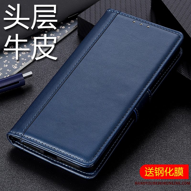 Etui Samsung Galaxy A90 5g Tasker Ny Rød, Cover Samsung Galaxy A90 5g Folio Telefon