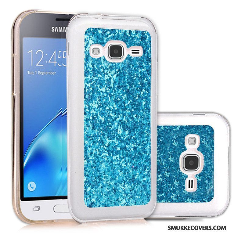 Etui Samsung Galaxy J3 2016 Beskyttelse Anti-fald Pulver, Cover Samsung Galaxy J3 2016 Tasker Rød Telefon