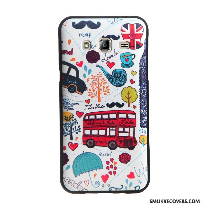 Etui Samsung Galaxy J3 2016 Tasker Telefongrå, Cover Samsung Galaxy J3 2016 Beskyttelse