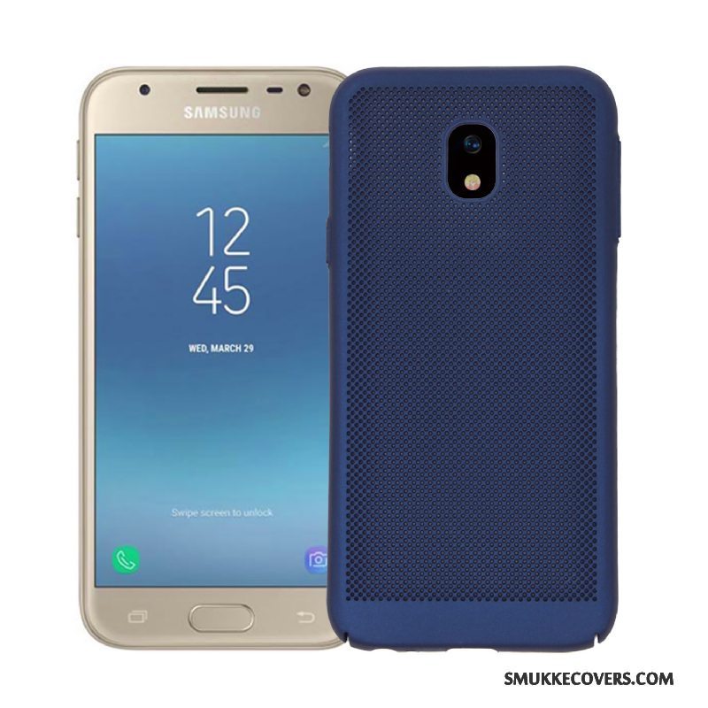 Etui Samsung Galaxy J3 2017 Beskyttelse Hård Tynd, Cover Samsung Galaxy J3 2017 Åndbar Lyserød