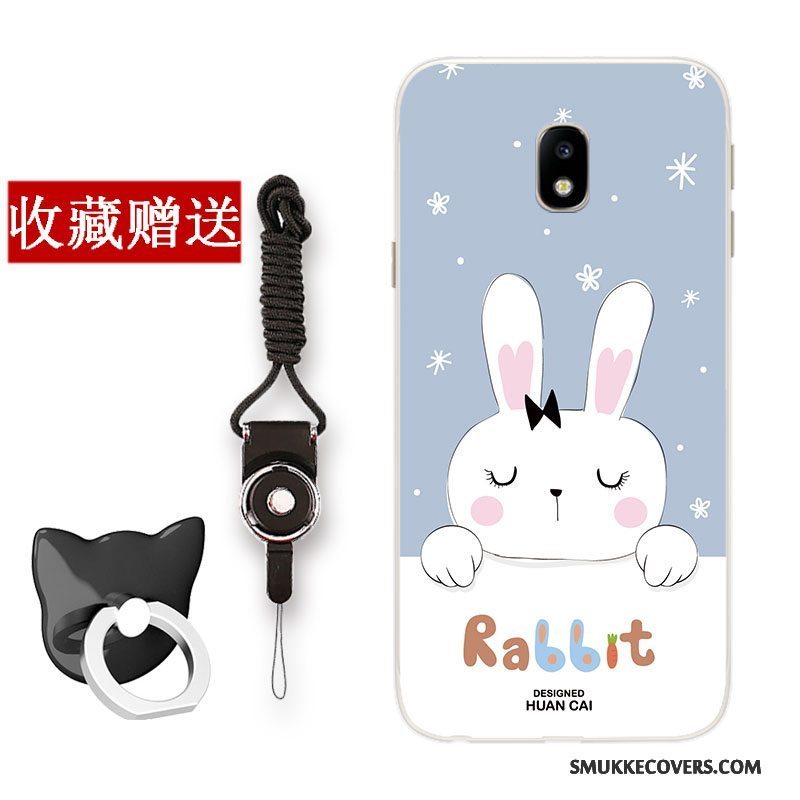 Etui Samsung Galaxy J3 2017 Blød Grøn Lille Sektion, Cover Samsung Galaxy J3 2017 Cartoon Telefonfrisk