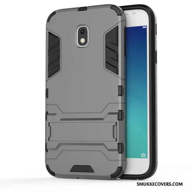 Etui Samsung Galaxy J3 2017 Tasker Telefonguld, Cover Samsung Galaxy J3 2017 Silikone Hård Anti-fald