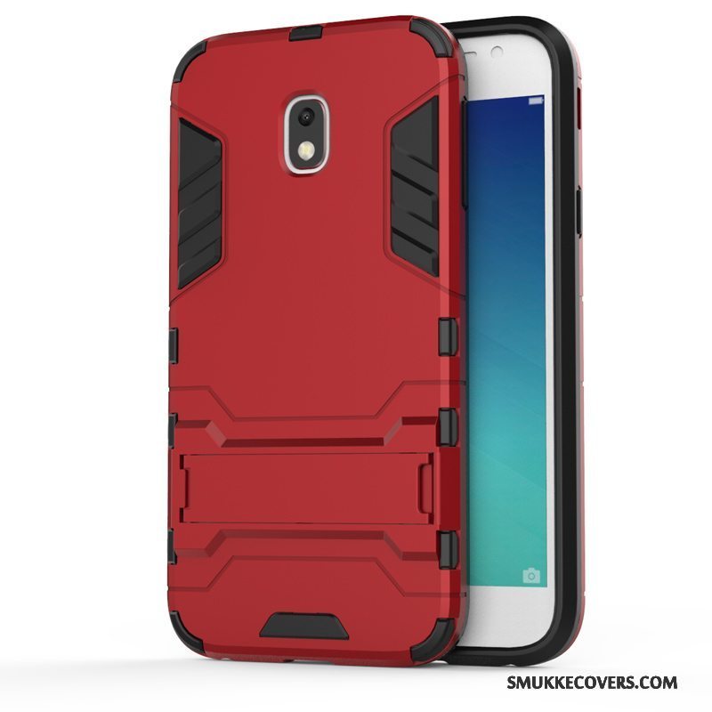 Etui Samsung Galaxy J3 2017 Tasker Telefonguld, Cover Samsung Galaxy J3 2017 Silikone Hård Anti-fald