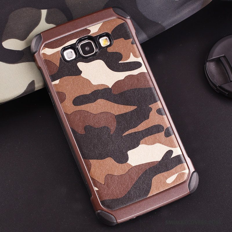 Etui Samsung Galaxy J5 2016 Beskyttelse Camouflage Telefon, Cover Samsung Galaxy J5 2016 Grøn Blå