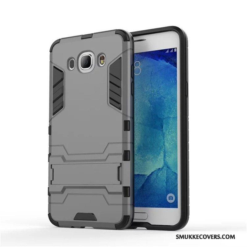 Etui Samsung Galaxy J5 2016 Beskyttelse Rød Telefon, Cover Samsung Galaxy J5 2016 Anti-fald Hård