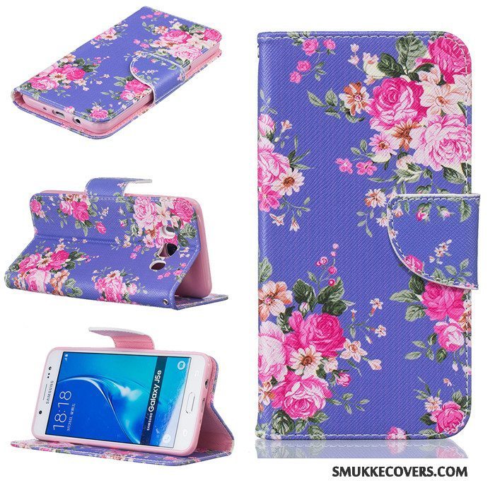 Etui Samsung Galaxy J5 2016 Folio Telefon, Cover Samsung Galaxy J5 2016 Læder