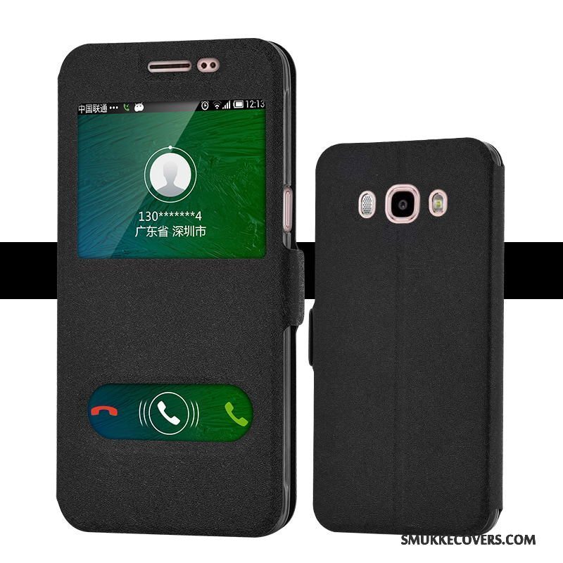 Etui Samsung Galaxy J5 2016 Læder Lyserød Telefon, Cover Samsung Galaxy J5 2016 Beskyttelse Trend