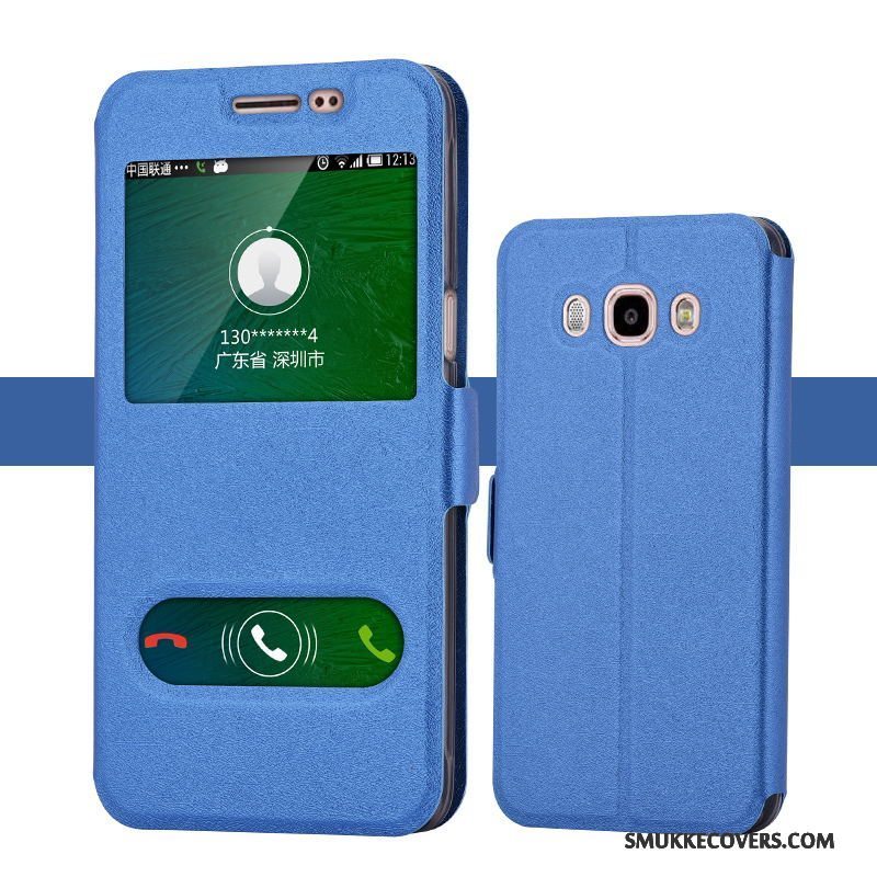 Etui Samsung Galaxy J5 2016 Læder Lyserød Telefon, Cover Samsung Galaxy J5 2016 Beskyttelse Trend