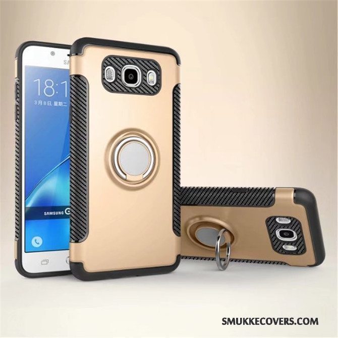 Etui Samsung Galaxy J5 2016 Support Usynlig Bil, Cover Samsung Galaxy J5 2016 Beskyttelse Telefonsort