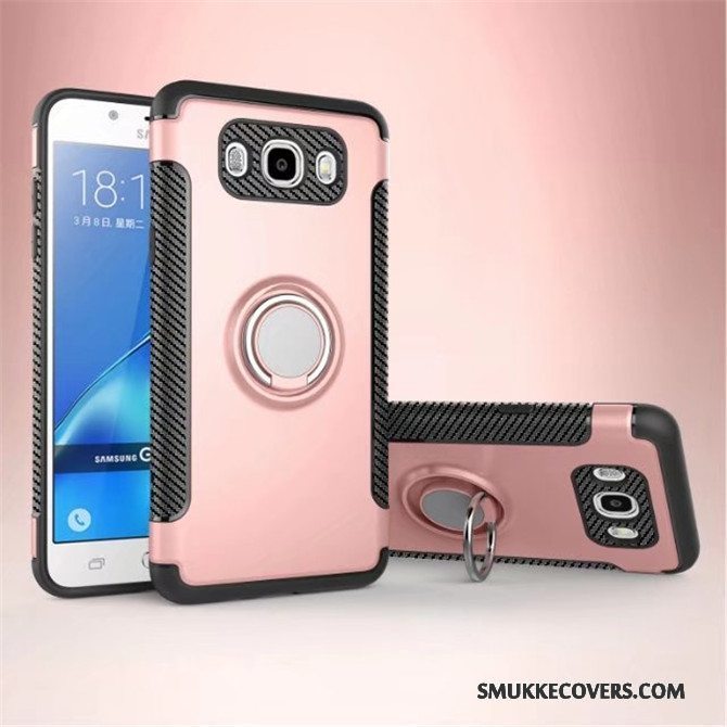 Etui Samsung Galaxy J5 2016 Support Usynlig Bil, Cover Samsung Galaxy J5 2016 Beskyttelse Telefonsort