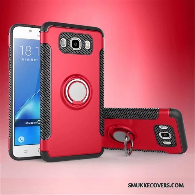 Etui Samsung Galaxy J5 2016 Support Usynlig Bil, Cover Samsung Galaxy J5 2016 Beskyttelse Telefonsort