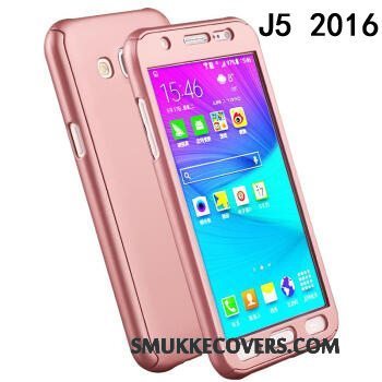 Etui Samsung Galaxy J5 2016 Tasker Guld Anti-fald, Cover Samsung Galaxy J5 2016 Beskyttelse Hård Telefon