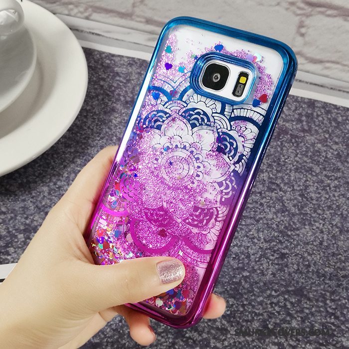 Etui Samsung Galaxy J5 2017 Blød Lilla Trend, Cover Samsung Galaxy J5 2017 Mode Telefongradient