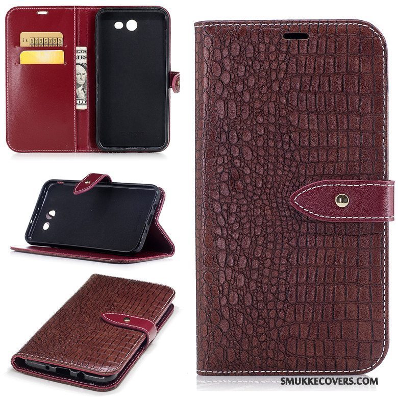 Etui Samsung Galaxy J5 2017 Læder Business Telefon, Cover Samsung Galaxy J5 2017 Blød