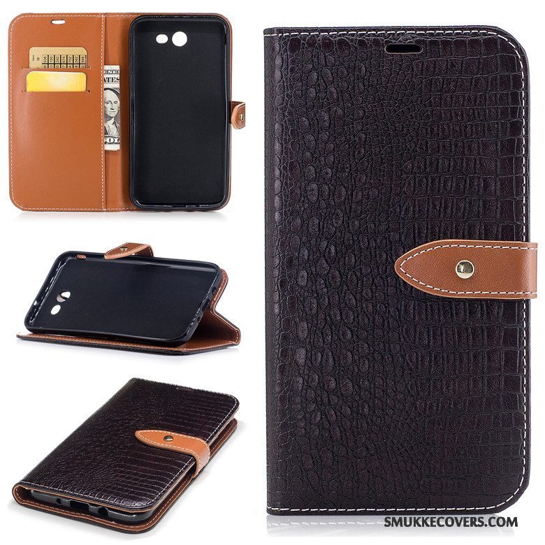 Etui Samsung Galaxy J5 2017 Læder Business Telefon, Cover Samsung Galaxy J5 2017 Blød