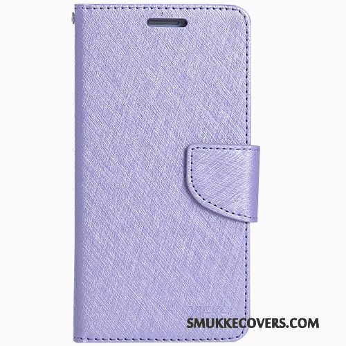 Etui Samsung Galaxy J5 2017 Silikone Telefonanti-fald, Cover Samsung Galaxy J5 2017 Læder Lyseblå