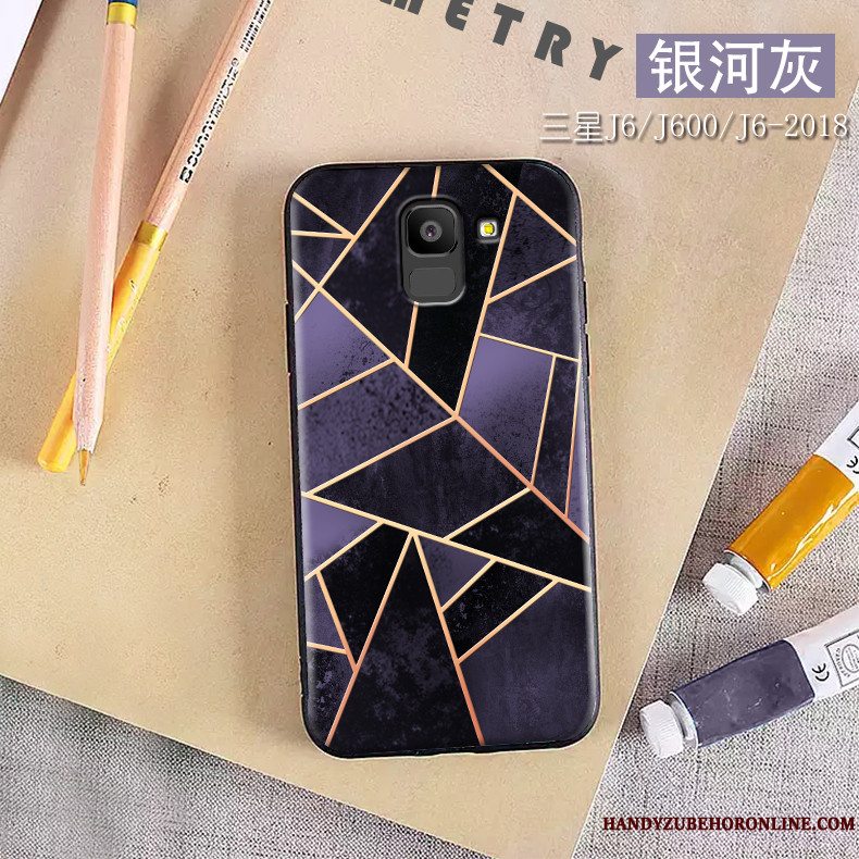 Etui Samsung Galaxy J6 Beskyttelse Telefonblå, Cover Samsung Galaxy J6 Europa Anti-fald