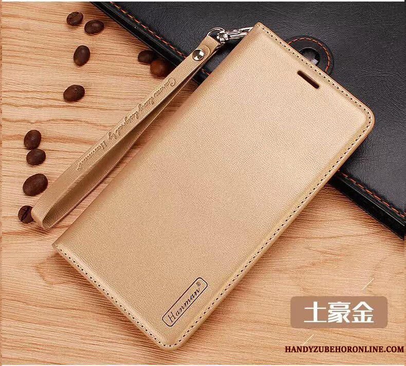 Etui Samsung Galaxy J6 Blød Telefonanti-fald, Cover Samsung Galaxy J6 Læder Guld