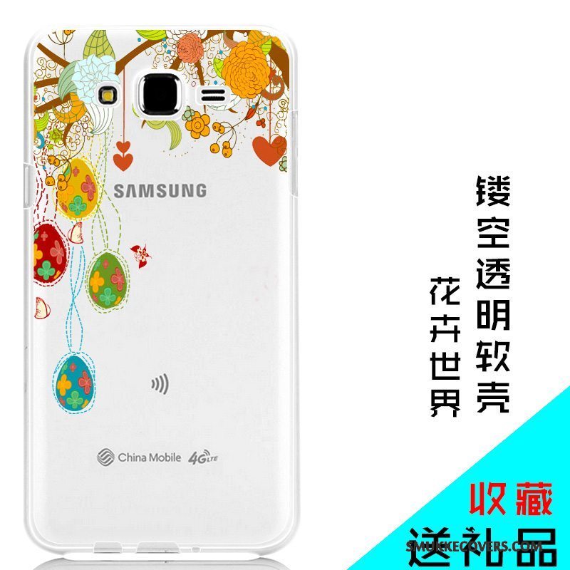 Etui Samsung Galaxy J7 2015 Blød Telefongennemsigtig, Cover Samsung Galaxy J7 2015 Silikone