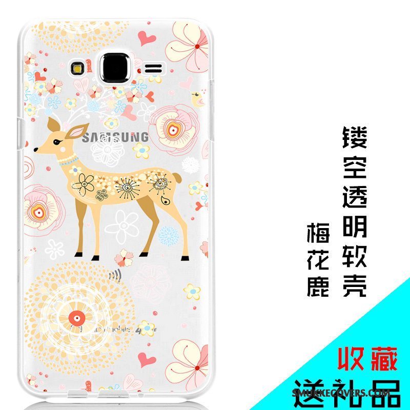 Etui Samsung Galaxy J7 2015 Blød Telefongennemsigtig, Cover Samsung Galaxy J7 2015 Silikone