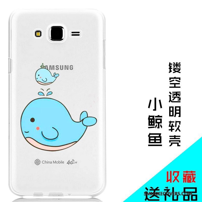 Etui Samsung Galaxy J7 2015 Blød Telefongennemsigtig, Cover Samsung Galaxy J7 2015 Silikone