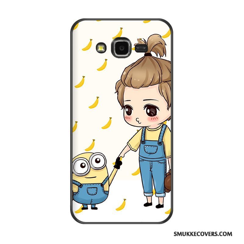 Etui Samsung Galaxy J7 2015 Cartoon Trend Anti-fald, Cover Samsung Galaxy J7 2015 Blød Telefonhård