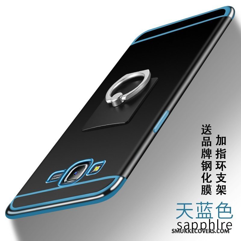 Etui Samsung Galaxy J7 2015 Kreativ Blå Af Personlighed, Cover Samsung Galaxy J7 2015 Blød Telefon