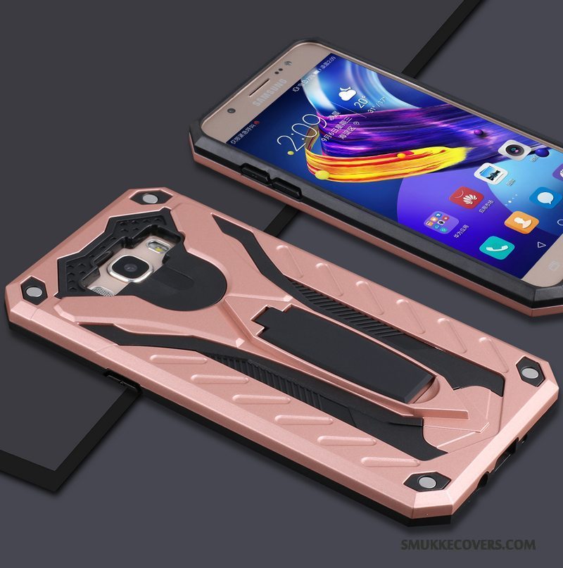 Etui Samsung Galaxy J7 2015 Tasker Telefonblå, Cover Samsung Galaxy J7 2015