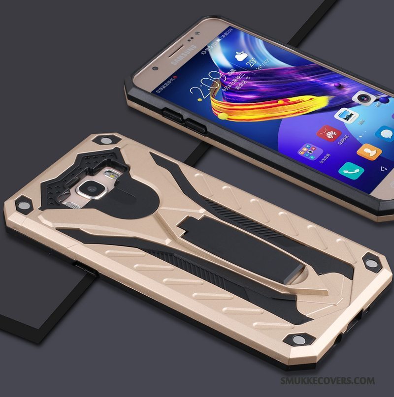 Etui Samsung Galaxy J7 2015 Tasker Telefonblå, Cover Samsung Galaxy J7 2015