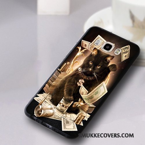Etui Samsung Galaxy J7 2016 Beskyttelse Af Personlighed Anti-fald, Cover Samsung Galaxy J7 2016 Blød Telefonlyseblå