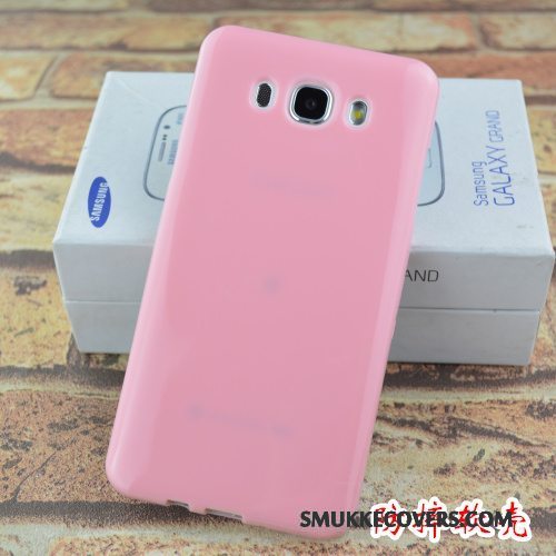 Etui Samsung Galaxy J7 2016 Beskyttelse Grøn Telefon, Cover Samsung Galaxy J7 2016 Kreativ Anti-fald