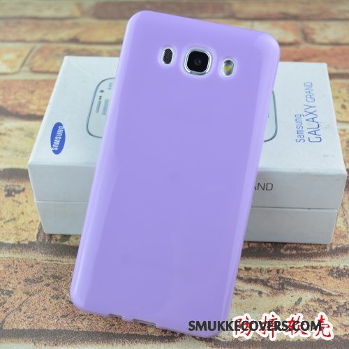 Etui Samsung Galaxy J7 2016 Beskyttelse Grøn Telefon, Cover Samsung Galaxy J7 2016 Kreativ Anti-fald