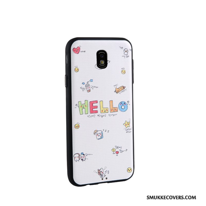 Etui Samsung Galaxy J7 2017 Beskyttelse Telefonanti-fald, Cover Samsung Galaxy J7 2017 Farve Tynd Nubuck