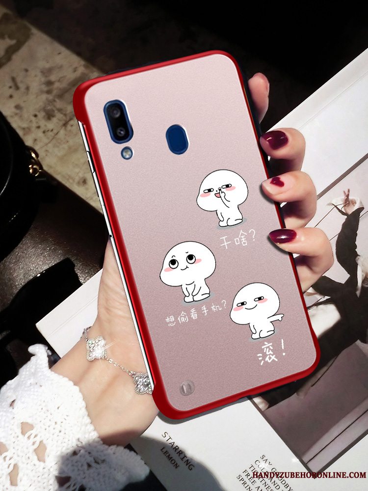 Etui Samsung Galaxy M20 Cartoon Smuk Elskeren, Cover Samsung Galaxy M20 Beskyttelse Anti-fald Telefon