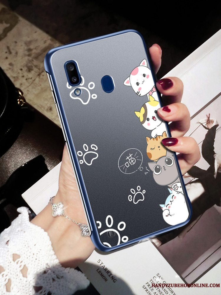 Etui Samsung Galaxy M20 Cartoon Smuk Elskeren, Cover Samsung Galaxy M20 Beskyttelse Anti-fald Telefon