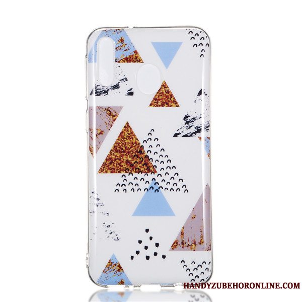 Etui Samsung Galaxy M20 Silikone Lilla Stor, Cover Samsung Galaxy M20 Cartoon Telefon