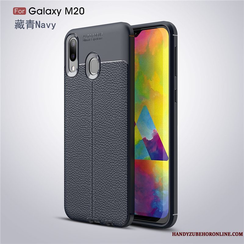 Etui Samsung Galaxy M20 Tasker Skærmbeskyttelse Af Personlighed, Cover Samsung Galaxy M20 Blød Trend Ring