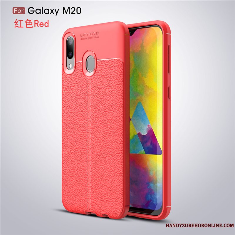 Etui Samsung Galaxy M20 Tasker Skærmbeskyttelse Af Personlighed, Cover Samsung Galaxy M20 Blød Trend Ring