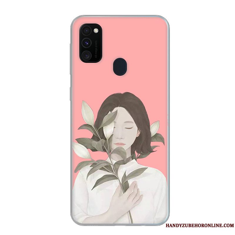 Etui Samsung Galaxy M30s Beskyttelse Trend Lille Sektion, Cover Samsung Galaxy M30s Blå Frisk