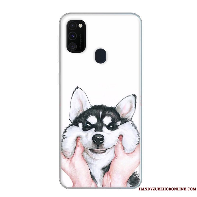 Etui Samsung Galaxy M30s Beskyttelse Trend Lille Sektion, Cover Samsung Galaxy M30s Blå Frisk