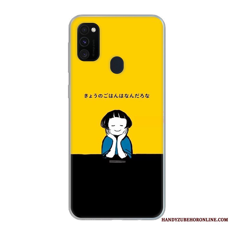 Etui Samsung Galaxy M30s Beskyttelse Trend Lille Sektion, Cover Samsung Galaxy M30s Blå Frisk