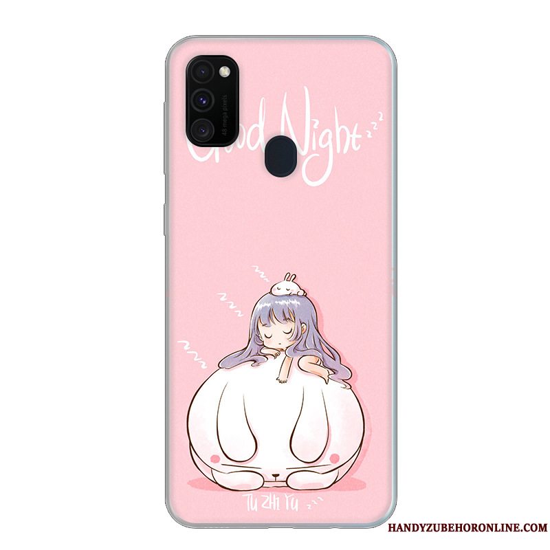 Etui Samsung Galaxy M30s Beskyttelse Trend Lille Sektion, Cover Samsung Galaxy M30s Blå Frisk