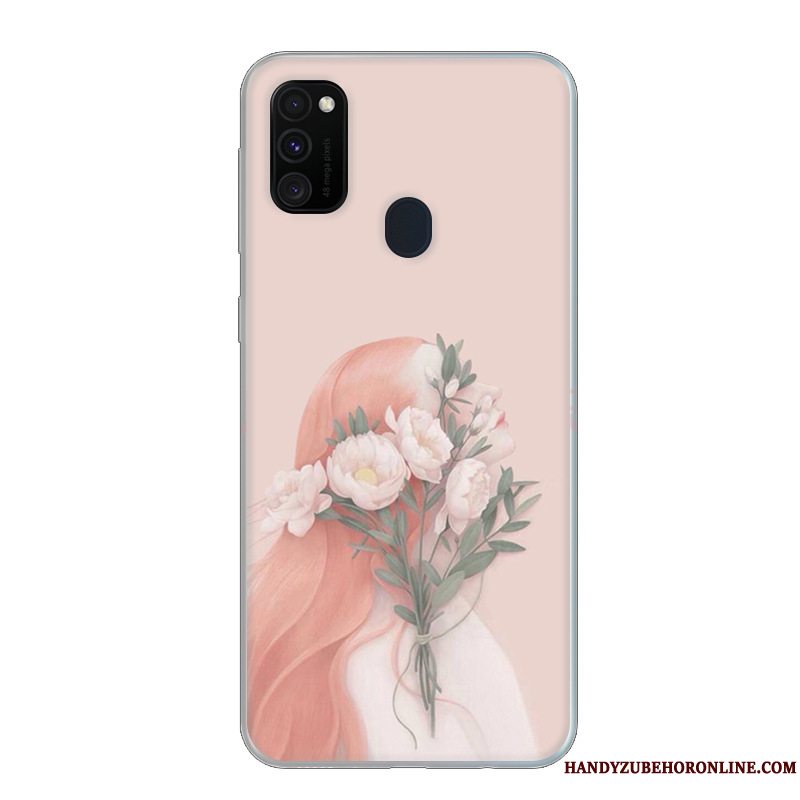 Etui Samsung Galaxy M30s Beskyttelse Trend Lille Sektion, Cover Samsung Galaxy M30s Blå Frisk