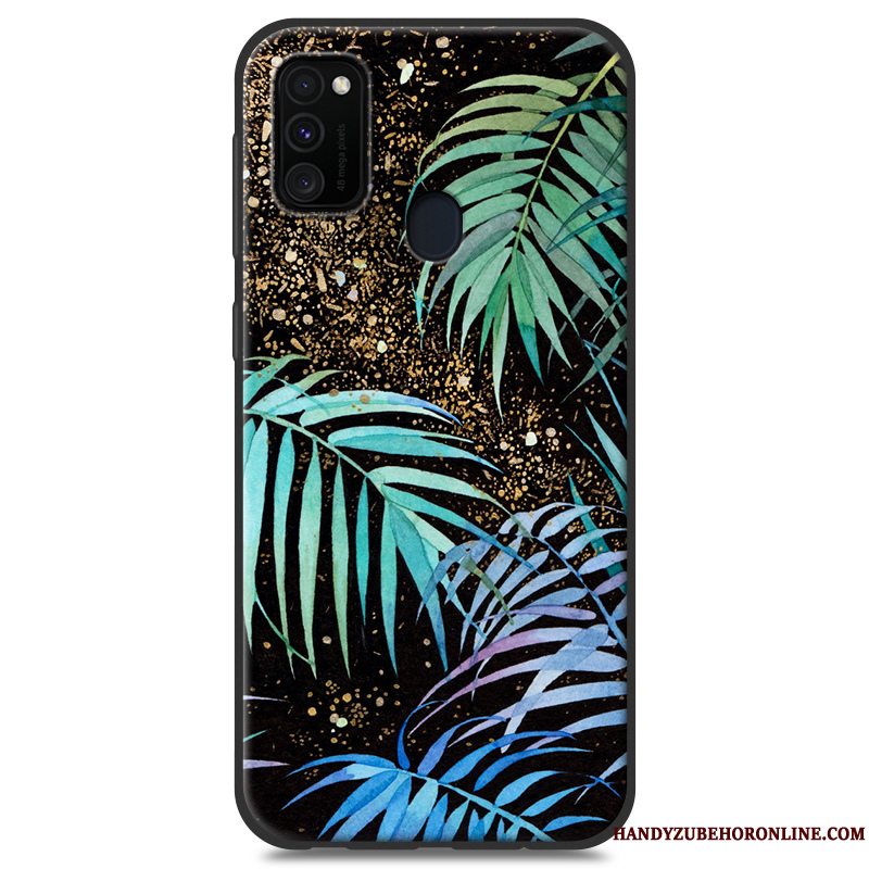 Etui Samsung Galaxy M30s Blød Telefonaf Personlighed, Cover Samsung Galaxy M30s Silikone Hvid