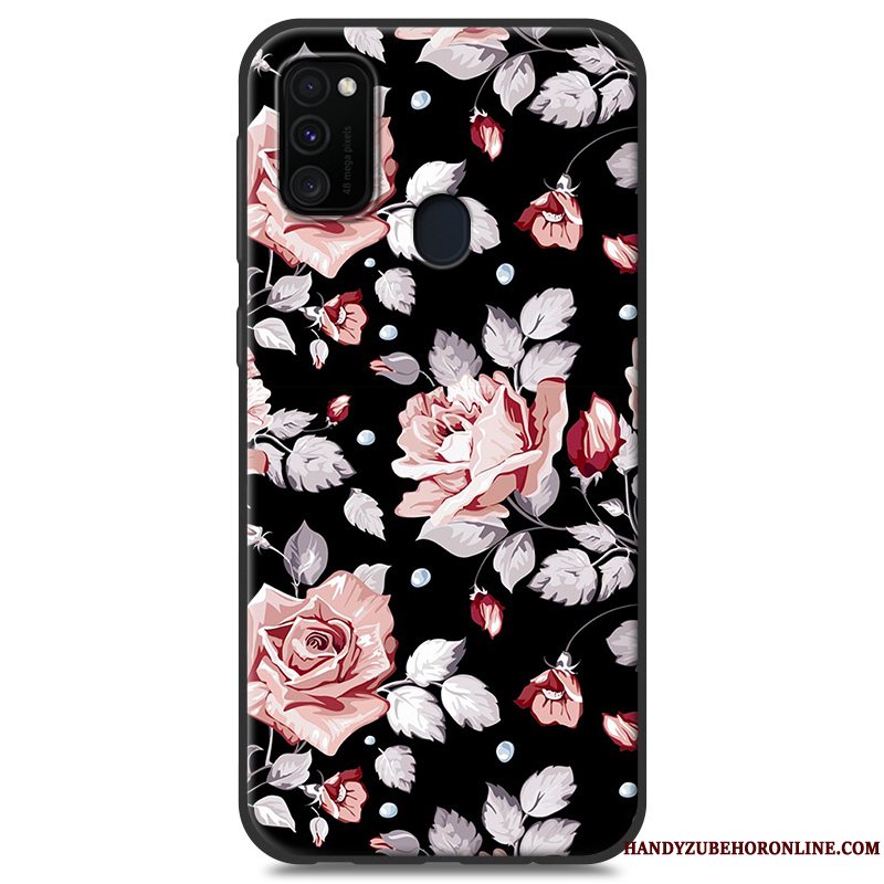 Etui Samsung Galaxy M30s Blød Telefonaf Personlighed, Cover Samsung Galaxy M30s Silikone Hvid