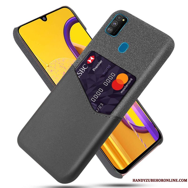 Etui Samsung Galaxy M30s Kreativ Af Personlighed Grå, Cover Samsung Galaxy M30s Beskyttelse Trend Telefon