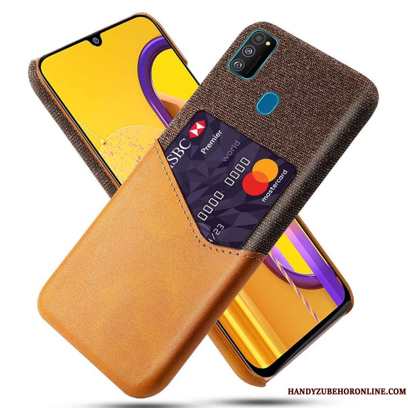 Etui Samsung Galaxy M30s Kreativ Af Personlighed Grå, Cover Samsung Galaxy M30s Beskyttelse Trend Telefon