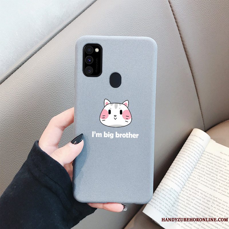 Etui Samsung Galaxy M30s Silikone Hærdning Smuk, Cover Samsung Galaxy M30s Blød Anti-fald Nubuck