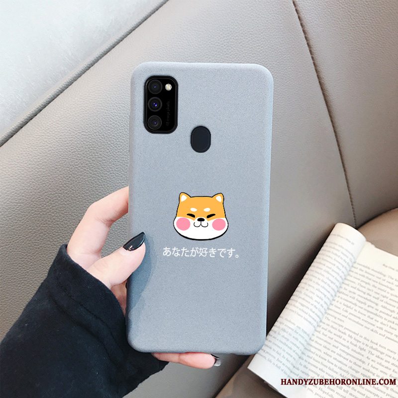 Etui Samsung Galaxy M30s Silikone Hærdning Smuk, Cover Samsung Galaxy M30s Blød Anti-fald Nubuck